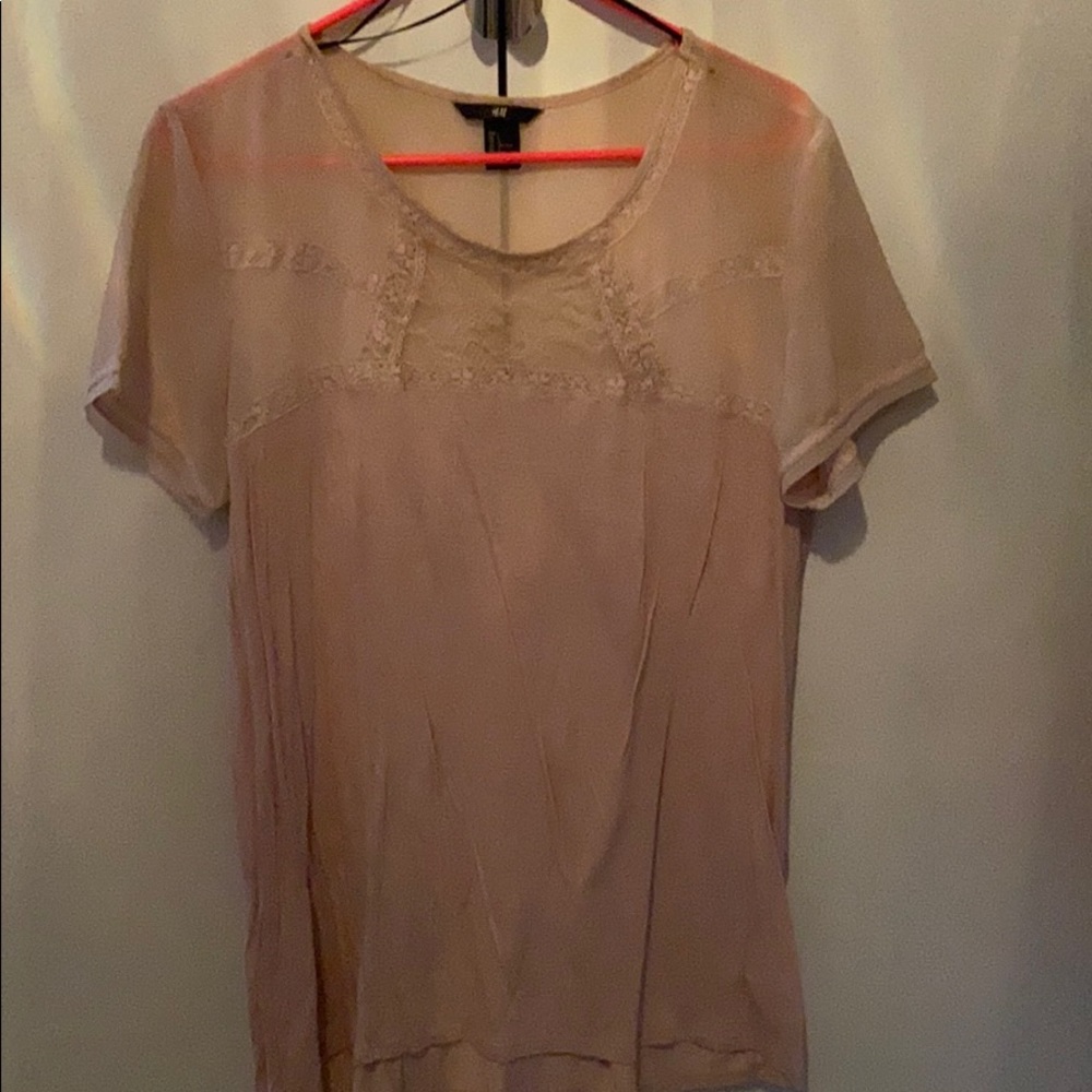 Pink H&M shirt